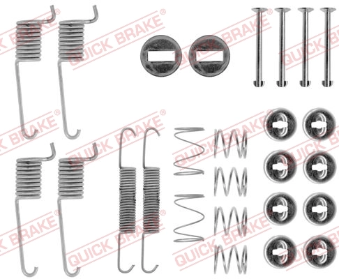Accessory Kit, brake shoes